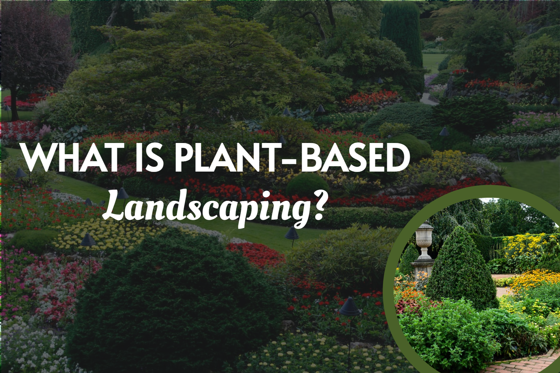 What Is Plant Based Landscaping
